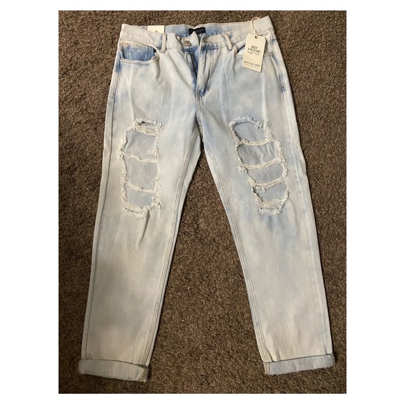 American Bazi Boyfriend Hi Rise Jeans - Picture 1 of 2